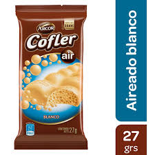 CHOCOLATE COFLER AIR 27 GRS BLANCO